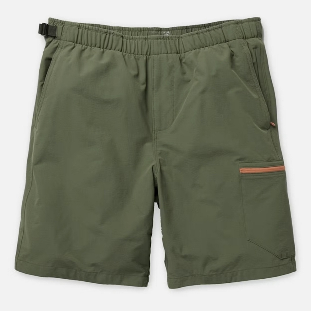 Huckberry Outerknown‎ Adventure Hybrid Shorts 8.5" Forest Green Men's Medium